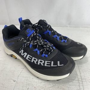 Women's Merrell MTL Long Sky Trail Running Shoe, Black Dazzle, Size 11